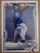 2021 Bowman Draft #BD-178 Erick Pena