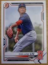 2021 Bowman Draft #BD-190 Chih-Jung Liu