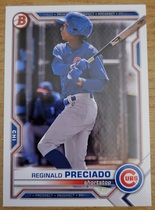 2021 Bowman Draft #BD-199 Reginald Preciado