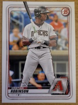 2020 Bowman Draft #BD-192 Kristian Robinson