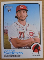 2022 Topps Heritage High Number #524 Connor Overton