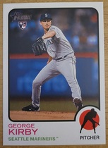 2022 Topps Heritage High Number #677 George Kirby
