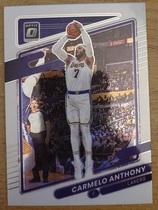 2021 Donruss Optic #109 Carmelo Anthony