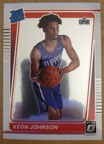 2021 Donruss Optic #192 Keon Johnson