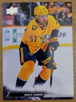 2022 Upper Deck Base Set #101 Dante Fabbro