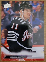 2022 Upper Deck Base Set #110 Andreas Johnsson