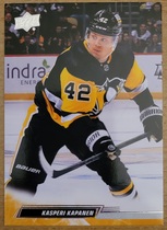 2022 Upper Deck Base Set #141 Kasperi Kapanen