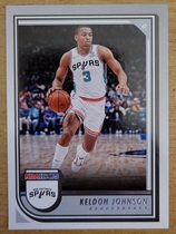 2022 Panini NBA Hoops #151 Keldon Johnson