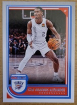 2022 Panini NBA Hoops #201 Shai Gilgeous-Alexander