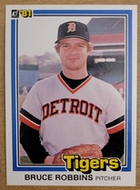 1981 Donruss Base Set #129 Bruce Robbins