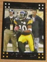 2007 Topps Base Set #176 Santonio Holmes