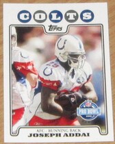 2008 Topps Base Set #310 Joseph Addai