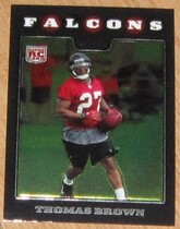 2008 Topps Chrome #TC196 Thomas Brown