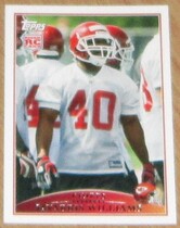 2009 Topps Base Set #382 Javarris Williams