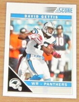 2011 Score Base Set #40 David Gettis