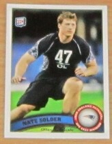 2011 Topps Base Set #212 Nate Solder