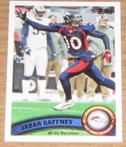 2011 Topps Base Set #406 Jabar Gaffney