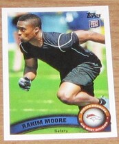 2011 Topps Base Set #434 Rahim Moore