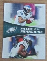 2011 Topps Faces of the Franchise #FF-JM Desean Jackson|Lesean Mccoy