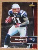 2012 Finest Base Set #92 Aaron Hernandez