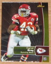 2012 Finest Base Set #116 Cyrus Gray