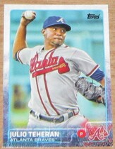 2015 Topps Base Set #36 Julio Teheran