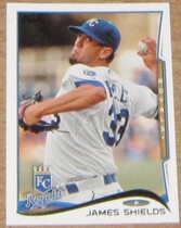 2014 Topps Base Set #214 James Shields