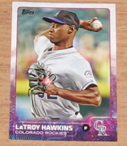 2015 Topps Base Set Series 2 #683 LaTroy Hawkins