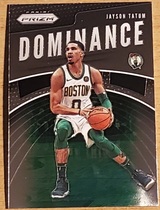 2019 Panini Prizm Dominance #13 Jayson Tatum