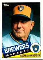 1985 Topps Traded #5 George Bamberger