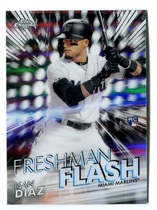 2020 Topps Chrome Freshman Flash #FF-14 Isan Diaz