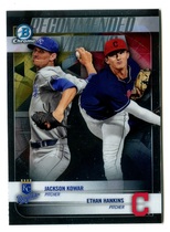 2018 Bowman Chrome Draft Recommended Viewing #RV-KH Ethan Hankins|Jackson Kowar