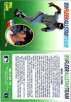 1989 Fleer All Stars #3 Will Clark