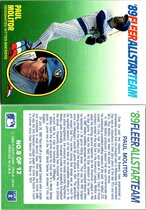 1989 Fleer All Stars #8 Paul Molitor