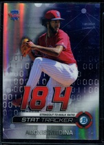 2019 Bowman Chrome Stat Tracker #ST-AM Adonis Medina