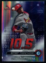 2019 Bowman Chrome Stat Tracker #ST-GC Genesis Cabrera