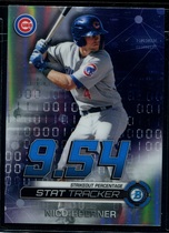 2019 Bowman Chrome Stat Tracker #ST-NH Nico Hoerner