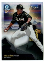 2018 Bowman Chrome Peaks of Potential #PP-JG Jorge Guzman