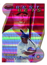 2000 Bowman Best Bets #3 Corey Patterson