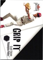 2001 Fleer Premium Grip It and Rip It #2GR Burrell|Rolen