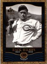 2001 SP Legendary Cuts #22 Hack Wilson