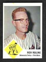 1963 Fleer Base Set #24 Rich Rollins