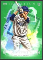 2019 Topps Inception Green #7 Luis Urias
