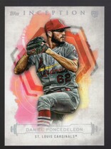 2019 Topps Inception #19 Daniel Poncedeleon