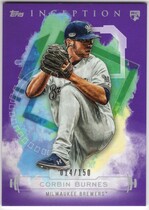 2019 Topps Inception Purple #64 Corbin Burnes