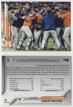 2020 Topps Base Set #33 Houston Astros Team Card
