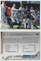2020 Topps Base Set #83 New York Yankees Team Card