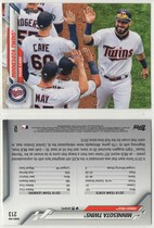 2020 Topps Base Set #213 Minnesota Twins Team Card