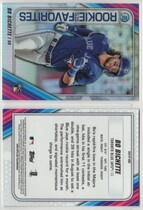 2020 Bowman Chrome Rookie of the Year Favorites Refractor #ROYF-BB Bo Bichette