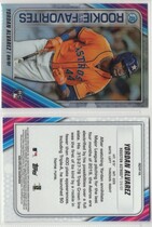 2020 Bowman Chrome Rookie of the Year Favorites Refractor #ROYF-YA Yordan Alvarez